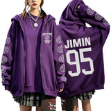 Y2K Graphic Zip-Up Hoodie