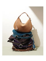 2025 Spring Summer Suede Hobo Bag Sophisticated Single Shoulder Tote Vintage Inspired Trendy Crossbody Pack Women's Handbag