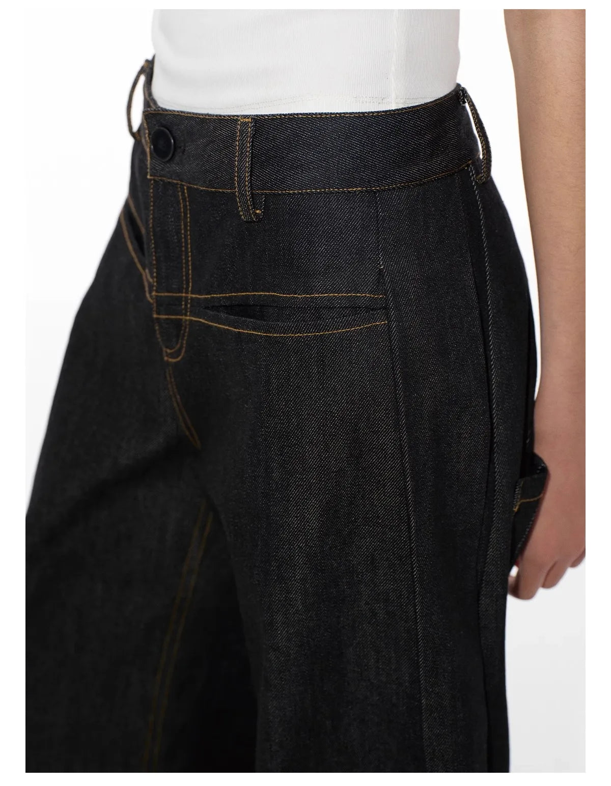 Vintage Baggy Low Waist Jeans Women Y2K Wide Leg Pants Oversized Harajuku White Lace Straight Leg Jeans