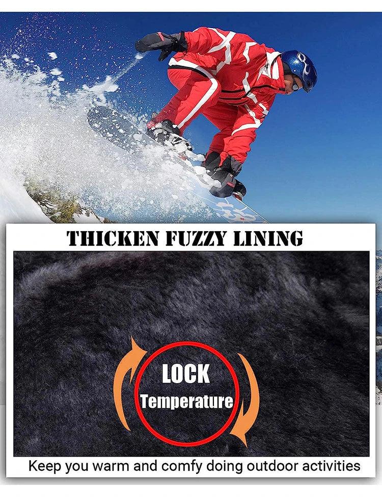 Men's Fleece-Lined Winter Parka | Waterproof Outdoor Jacket
