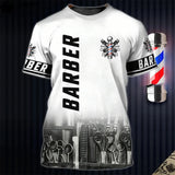 Men's 3D Print Oversized Graphic Tee | Short Sleeve