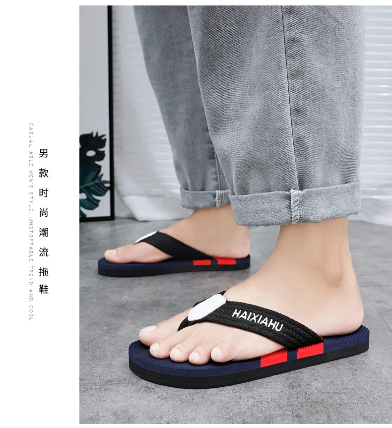 Men's EVA Flip Flops — Lightweight Non-Slip Beach & Indoor Slides