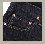 Red Tornado Lot 601B Black Jeans Straight Fit 14.5oz Selvedge Denim Pants Rinsed