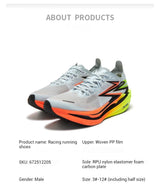361 Degrees Flame 4.0 Men Running Shoes New Carbon Plate Racing Marathon Stable Rebound Traction Jogging Male Sneakers 672512205