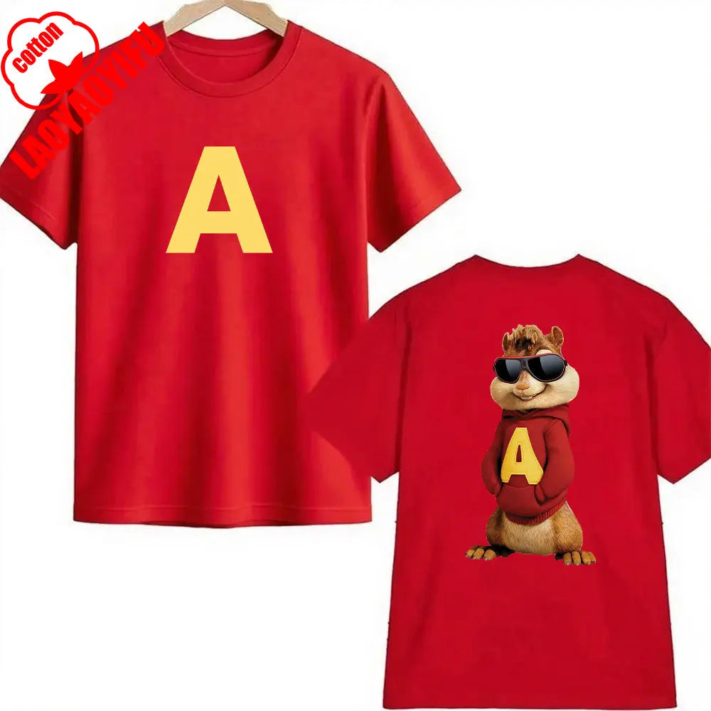Alvin and the Chipmunks Double-Sided Cotton Tee