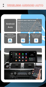 RoadTop 10.25"/12.3" Wireless CarPlay & Android Auto Screen for BMW X5 X6