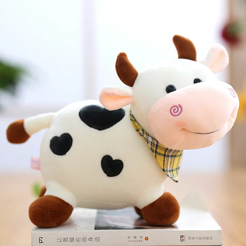 Kawaii Spotted Cow Plush Toy