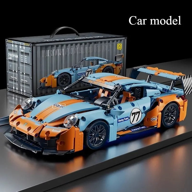 Technical Racing Sport Car Model Building Blocks technic adults 1:14 DIY Supercar Brick Puzzle Toys Kid Adult Gift
