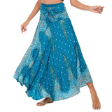 Boho Maxi Skirt – Flowy Ankle-Length Summer Skirt for Women