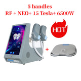 MYOslim Body Building Machine RF Fat Removal 4 Handles Muscle Sculpting Body Muscle Stimulation for Fitness