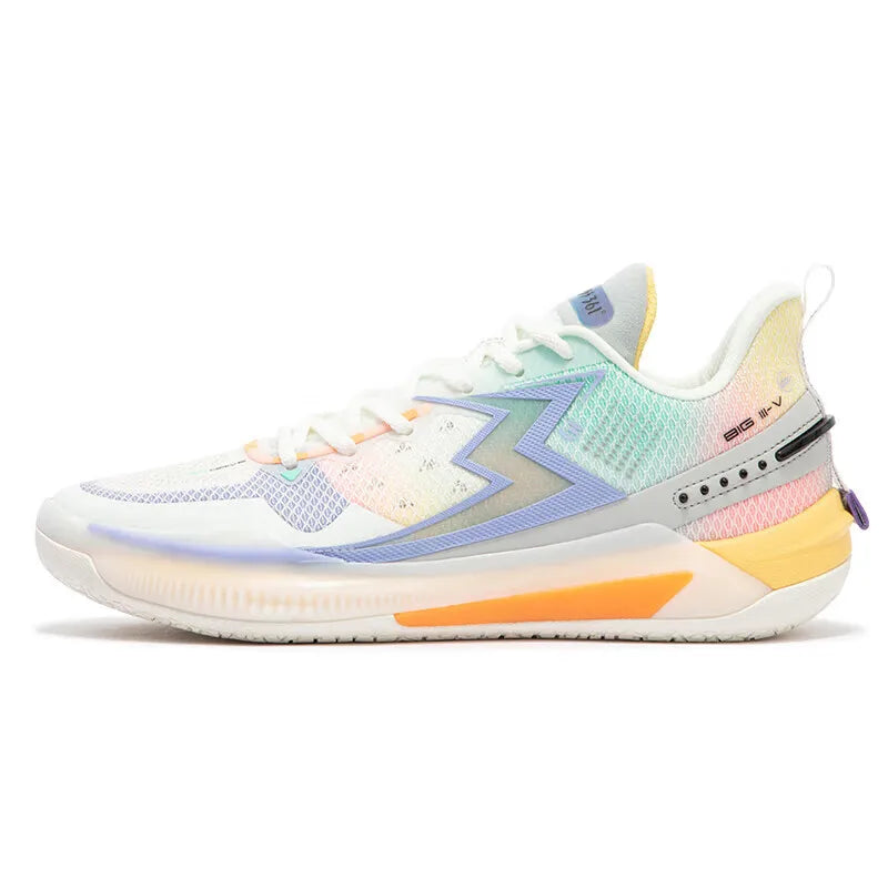 361 Degrees BIG3 5.0 Quick Men Basketball Shoes Cushioning Light Breathable Stable Professional Flexible Male Sneakers 672421121