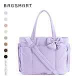 Women's Large Capacity Multi-Pocket Tote Shoulder Bag