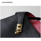 Niche Light Luxury High-end Leather Large-capacity First-layer Cowhide Women's Handbag Tote Bag Commuter Leisure Versatile