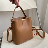 Women PU Leather Handbag Casual Tote Bag Lady Messenger Shoulder Bag Brand Design Female Totes Bolsa Black