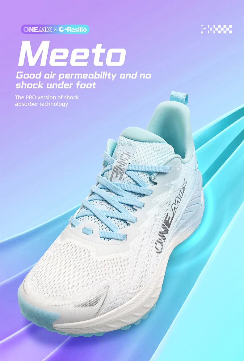O-Resilio 2026 Summer Mesh Running Shoes Men Women Cushion Non-Slip Light Outdoor Trail Walking Athletic Sneakers