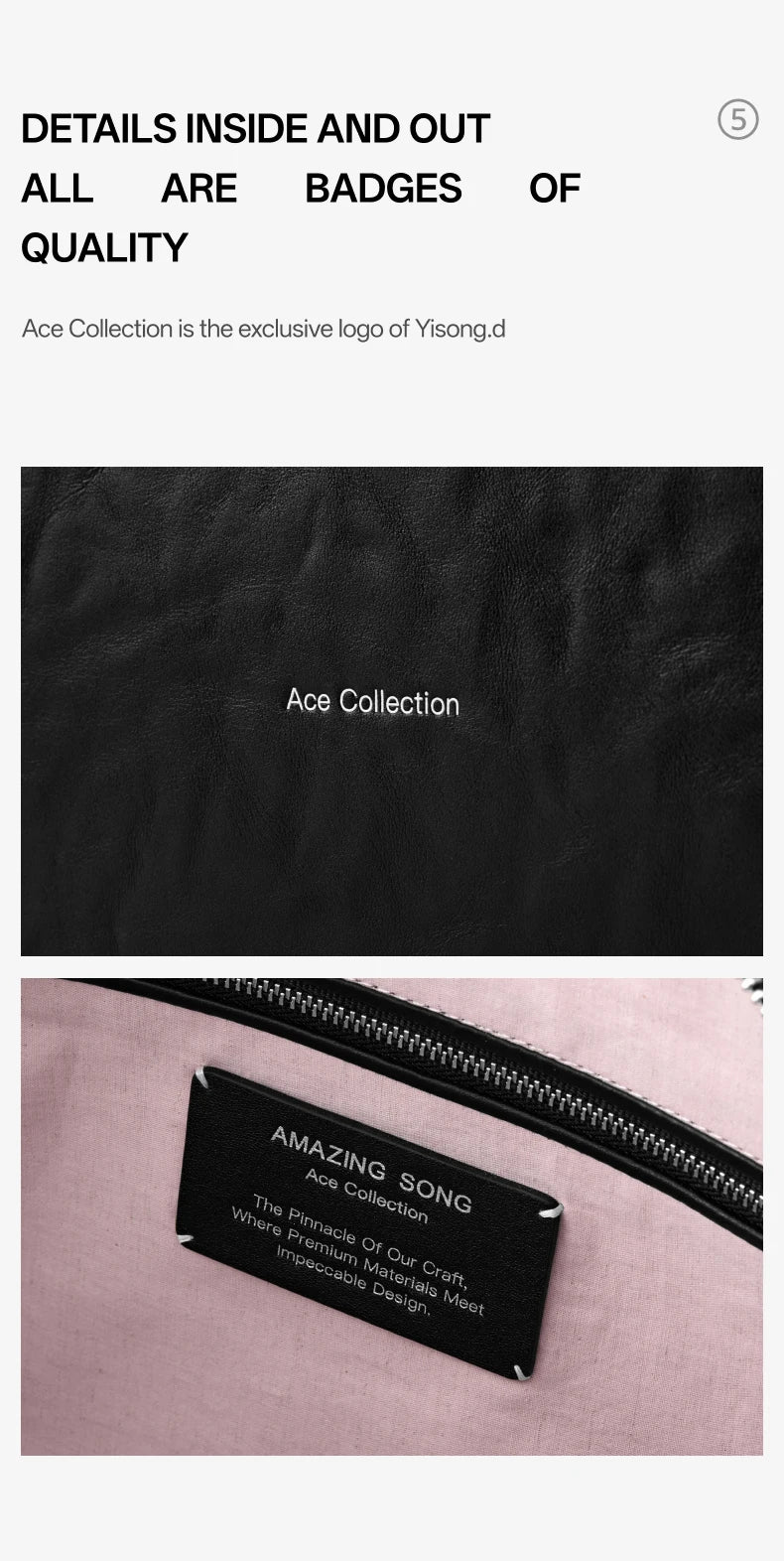 Amazing Song Toast Tote — Large Top Grain Leather Bag