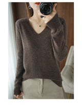 Women’s Lace V-Neck Knit Sweater