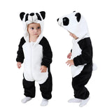 Plush Hooded Baby Winter Romper