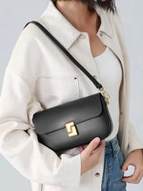 Genuine Leather Woman Bag Small Square Shoulder Bag Handbags Ladies Crossbody Bags Luxury Designer Minimalism Bag Tofu Bag
