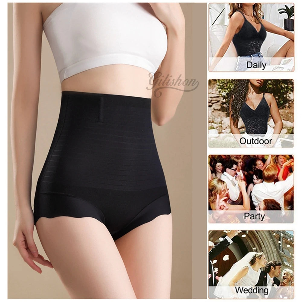 High-Waist Tummy Control Shapewear – Slimming Body Shaper & Hip Lift Shorts