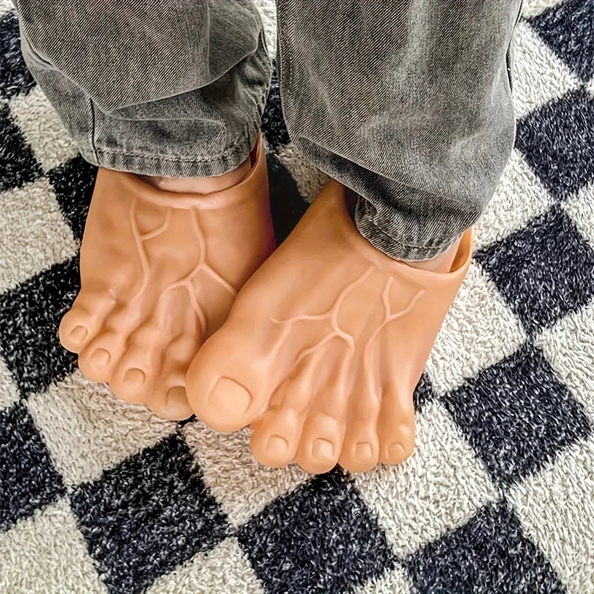 Playful Big Foot Costume Slippers