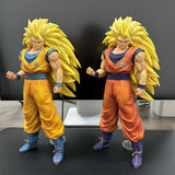 Dragon Ball Z Son Goku SSJ3 Figure Super Saiyan 3 Goku Action Figures 30CM PVC Statue Collection Model Toys Gifts
