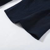 Fashion Stripe Long Pants Set Women Chic Lapel Single Breasted Shirt High Waist Wide Leg Trousers 2026 Spring New 2 Pcs Outfits