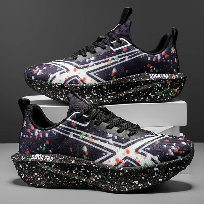 Men's Breathable Lightweight Running Shoes — EVA Cushion Sneakers