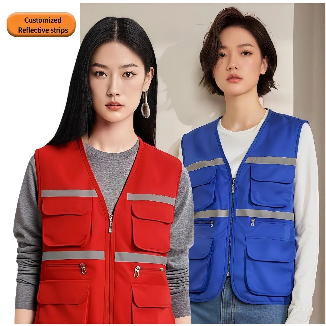 Men's Multi-Pocket Safari Vest – Lightweight All-Season Outerwear