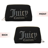 J-Juicy-C-Couture Makeup Bag Zipper Pouch Travel Cosmetic Bags Large Leather Portable Cosmetic Bag for Women