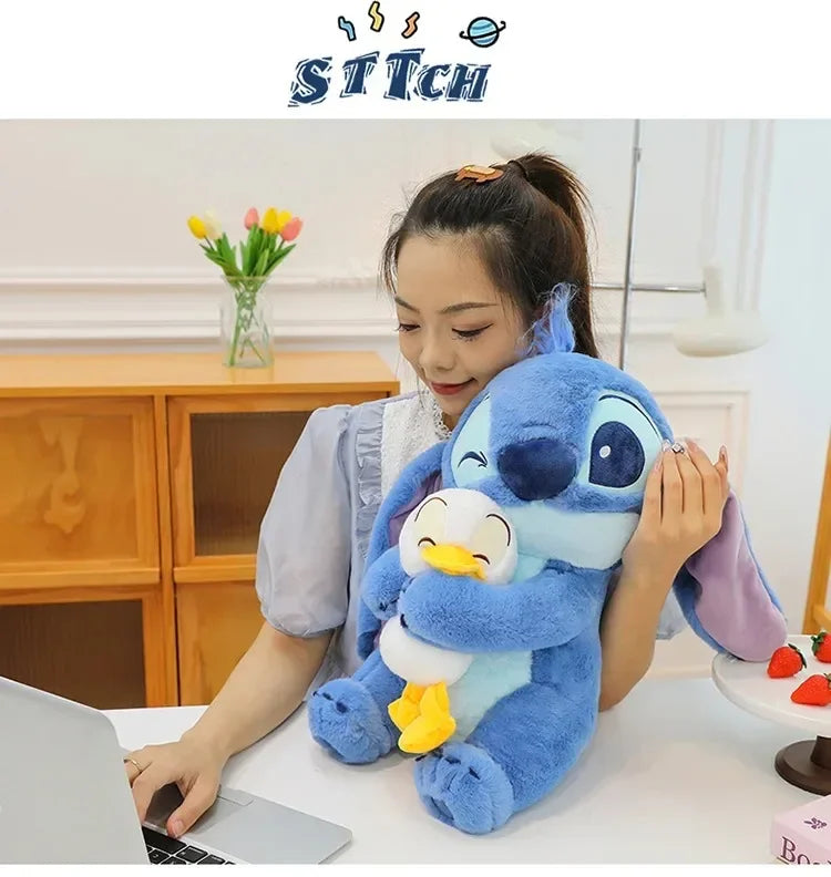 Disney Stitch & Duck Plush Doll