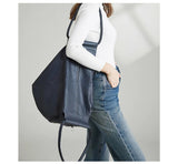 Slouchy Soft Cowhide Large Capacity Purses Handbags For Women 2026 Genuine Leather Shoulder Bags Travel Bag Underarm Wrist Bags