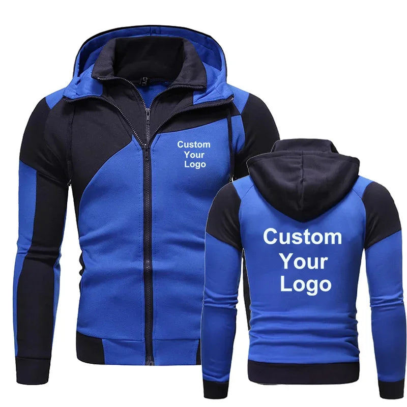 Men's Double-Zipper Hoodie