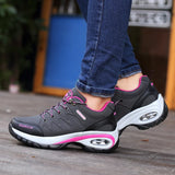 SALUDAS women casual sneakers Non-slip thick-soled height-enhancing casual running shoes light walking sheos