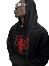 Men's Oversized Graphic Cotton Hoodie