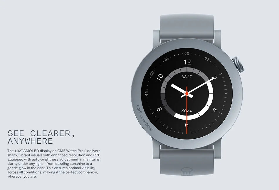 CMF Watch Pro 2 – Global Edition Smart Watch