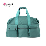 Flower Princess Traveler's Short Distance Travel Bag Crossbody Large Capacity Multi Layer Fashion Luggage Bag for Men and Women