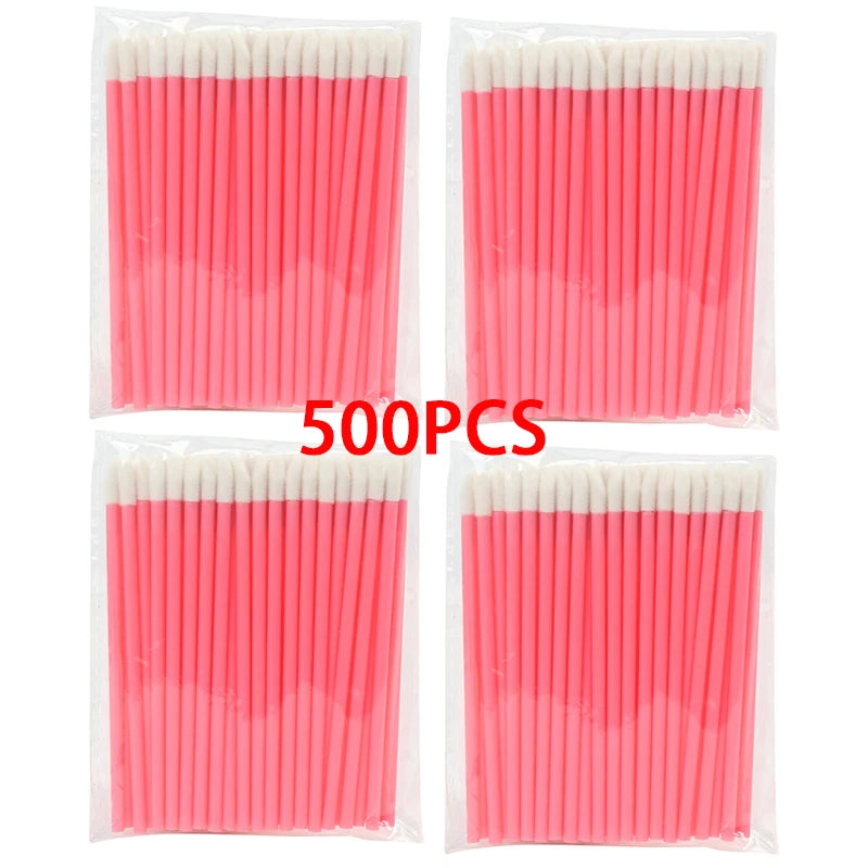 Disposable Makeup Brush Set – Lip, Lash & Brow Wands