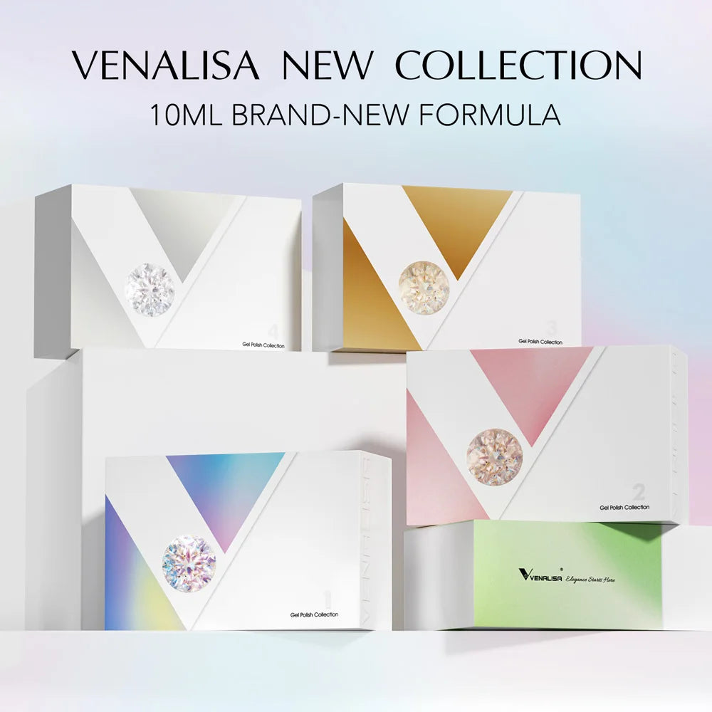 VENALISA 10ml Gel Polish Kit – HEMA & TPO Free