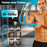 Spring Twister Arm Exerciser | 20–50kg Adjustable Resistance Bar