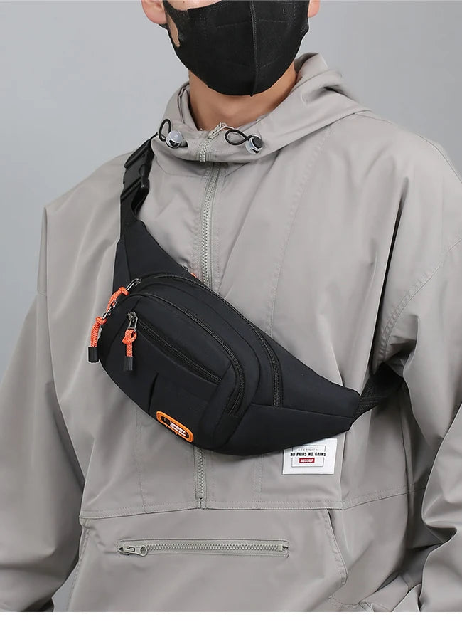 Mobile Waist Bag For Both Men And Women Multifunctional Large Capacity Anti Splash Business Wear-resistant Construction Site
