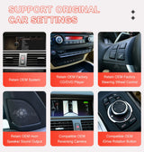 RoadTop 10.25"/12.3" Wireless CarPlay & Android Auto Screen for BMW X5 X6