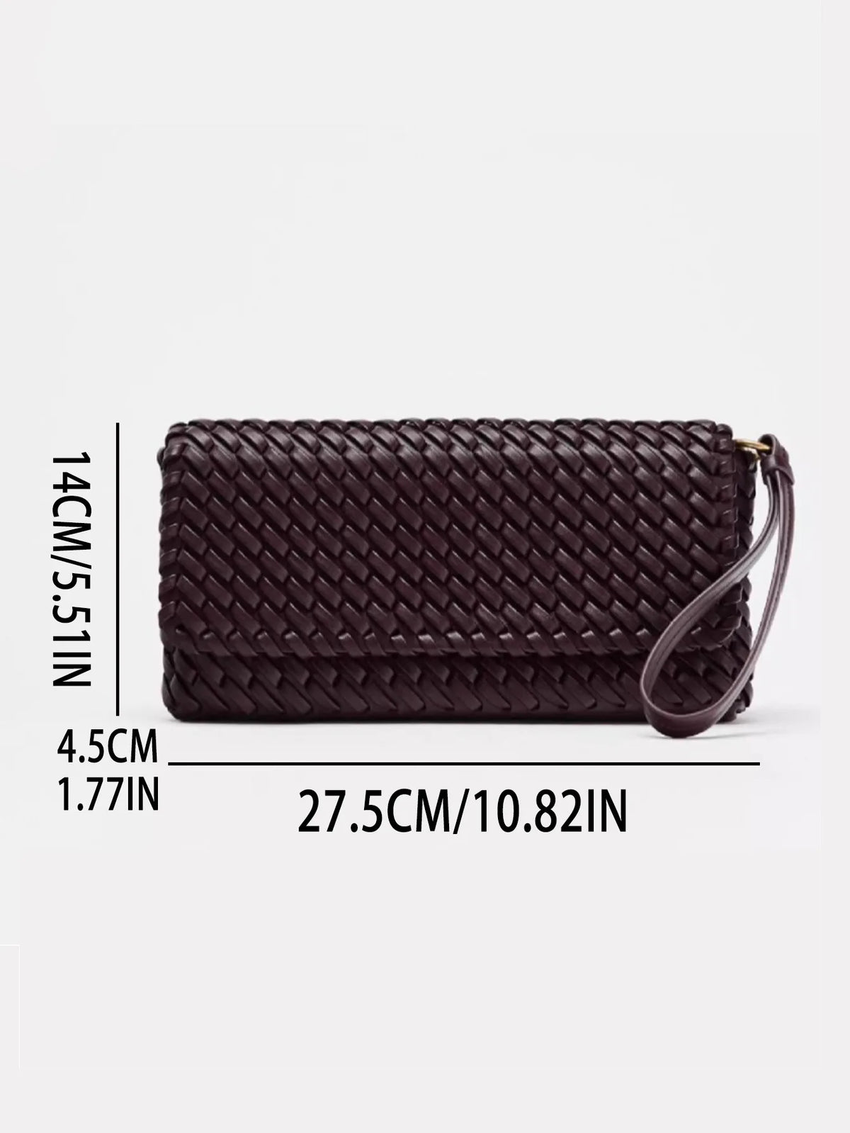 Women's PU Leather Clutch & Crossbody Bag