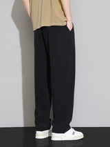 Men's Ice Silk Wide-Leg Pants – Effortless Summer Style