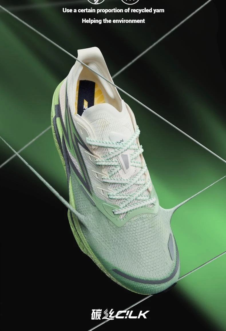 361 Degrees Flame 4.5 Men's Running Shoes Carbon Plate Breathable Stable Rebound Grippy Durable Marathon Male Sneakers 672532221