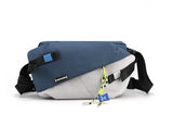 Unisex Nylon Panelled Crossbody Chest Pack