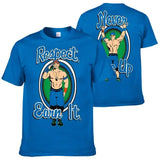 John Cena "Never Give Up" Men's Sports Tee