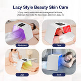 160 LEDs Foldable 7 Colors LED Photon Machine Home Use Beauty Salon LED Facial Body SPA Mask PDT Machine Face LED Mask Skin Care