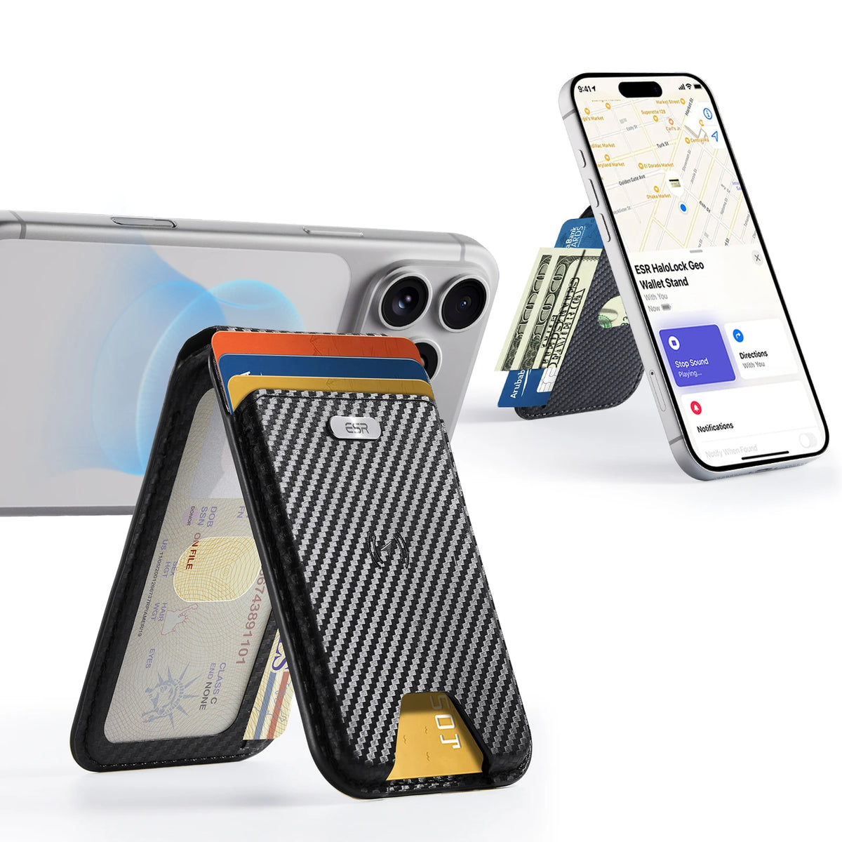 ESR MagSafe Wallet for iPhone | 5-Card Holder