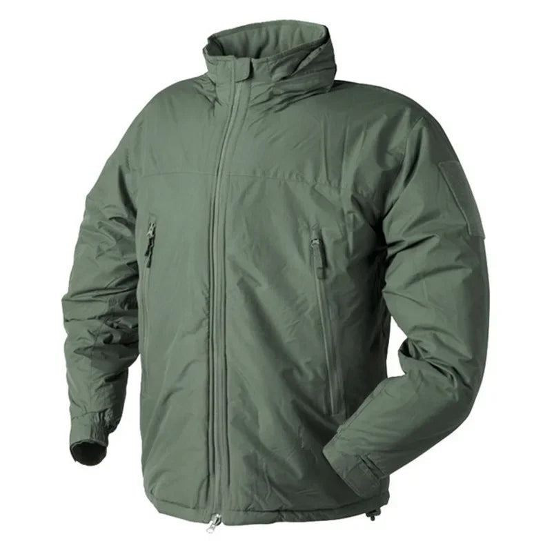 Men's Tactical Winter Down Jacket – Waterproof Outdoor Parka